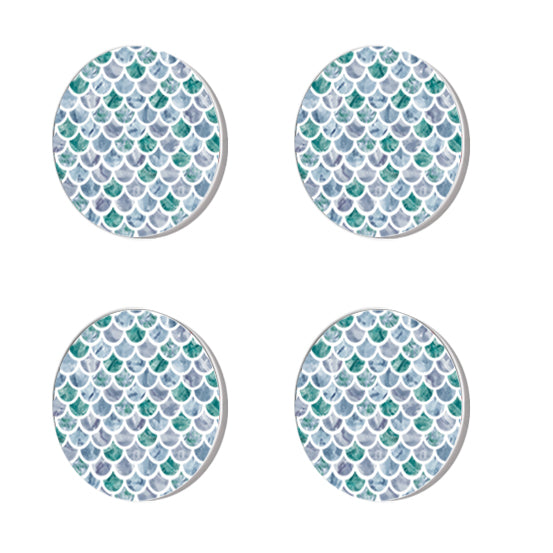 Mermaid Large Round Magnet Set