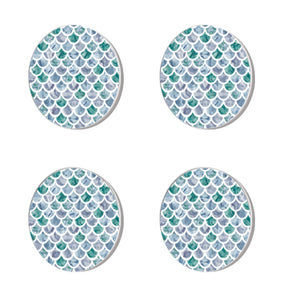 Mermaid Large Round Magnet Set
