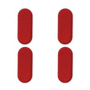 Scar & Co Pro LinK - Red Hold Athlete Number and Sponsor Logos